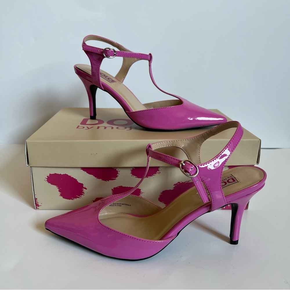 Women’s Dolce by Mojo Moxy Pink Constance; Size 8.5
